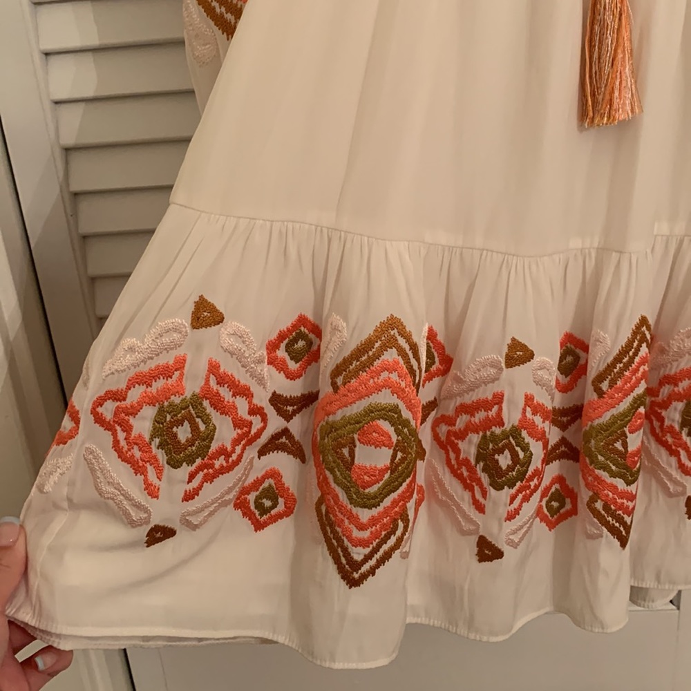 NWOT Marie Oliver White Dress - Picture 6 of 13